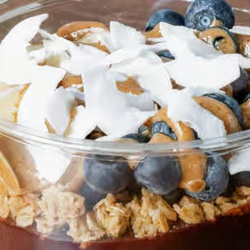 Almond Açaí Bowl.