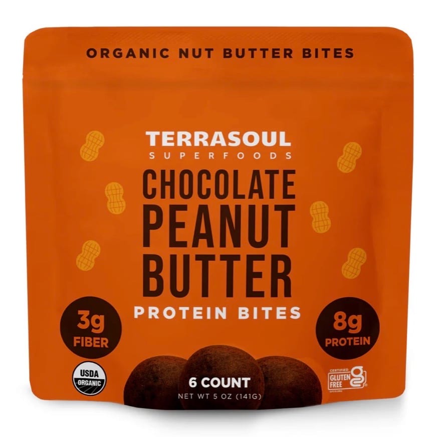 Chocolate Peanut Butter Protein Balls (10g Protein).